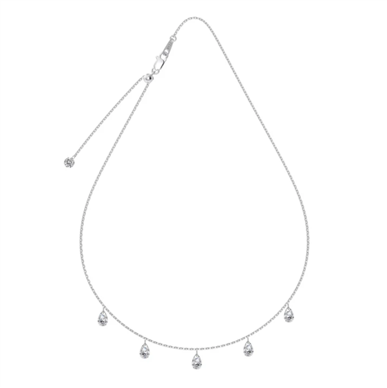 Collar CikOrefice Gioielli Mujer in Plata Cubic Zirconia NSHLR40 - NSHLR40